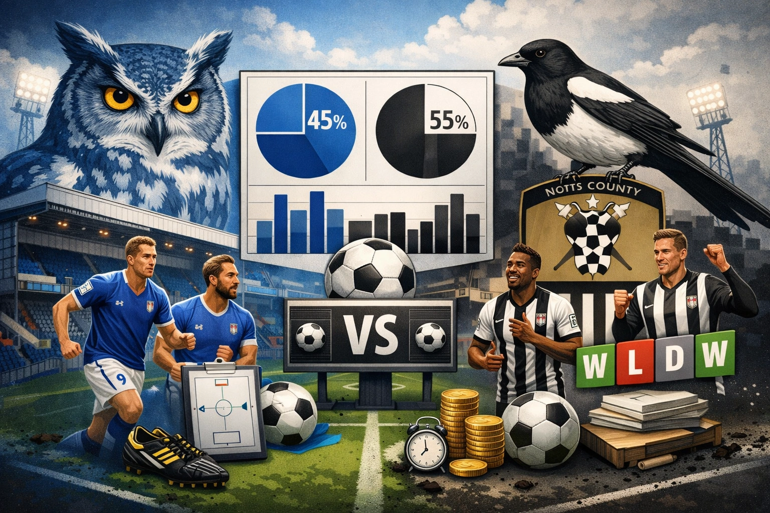 Statistik Oldham Athletic vs Notts County Prediksi Sengit Laga Krusial