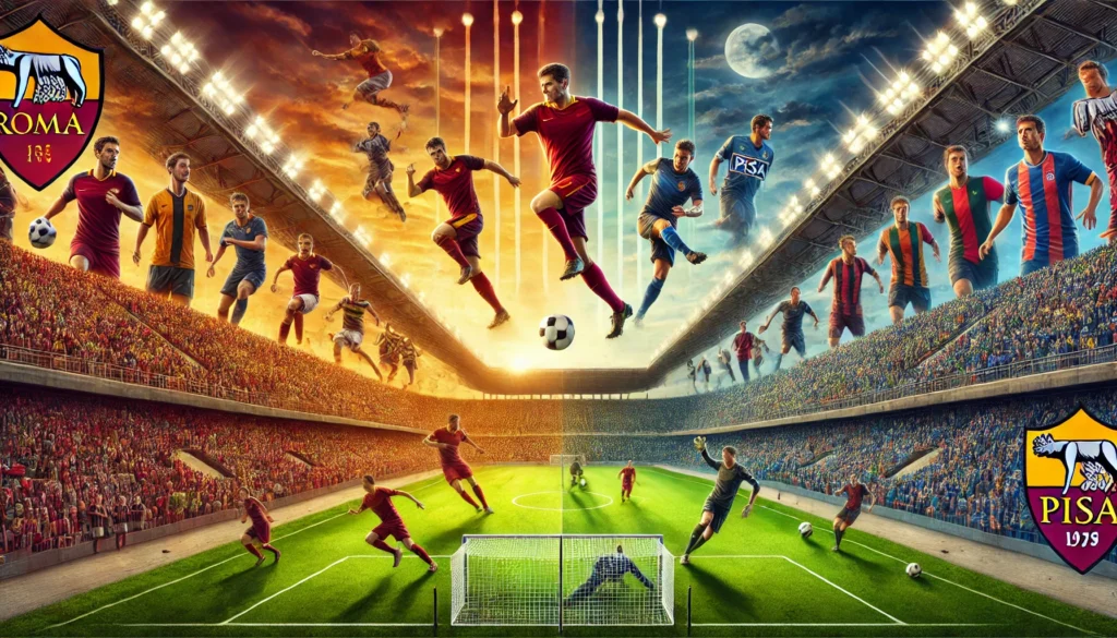 Linimasa Roma vs Pisa