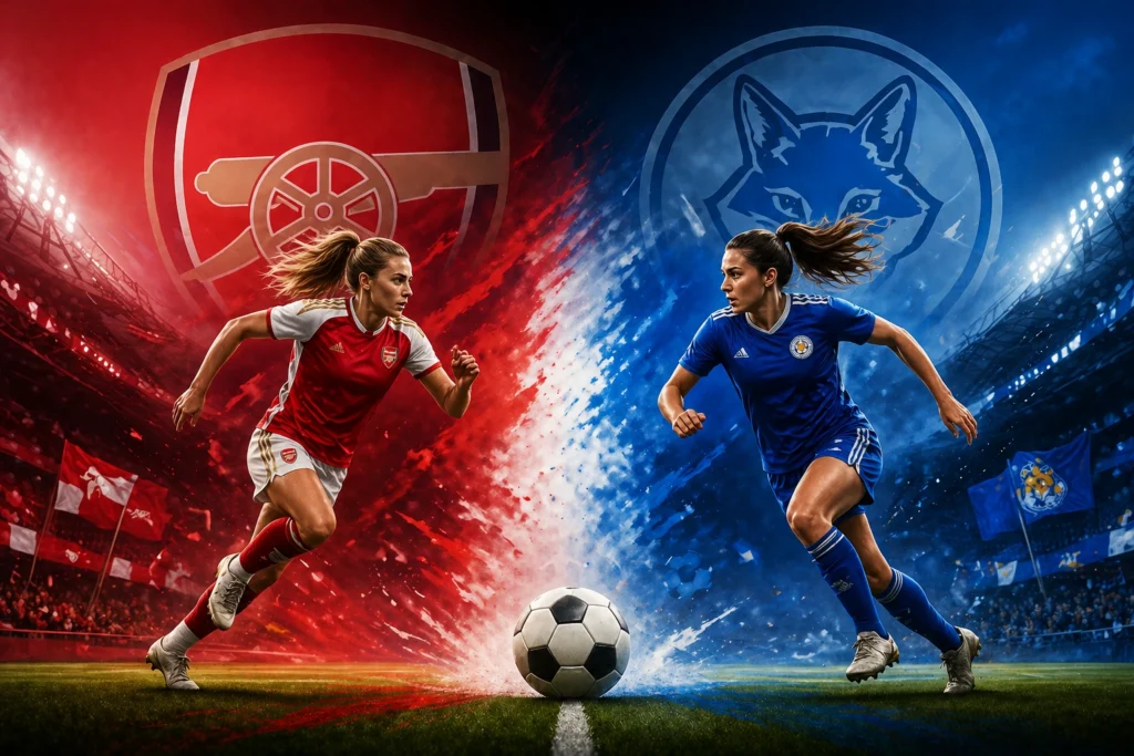 Pertandingan Arsenal Women vs Leicester City