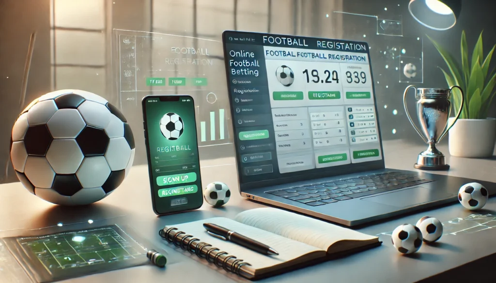 cara daftar pasang taruhan bola online