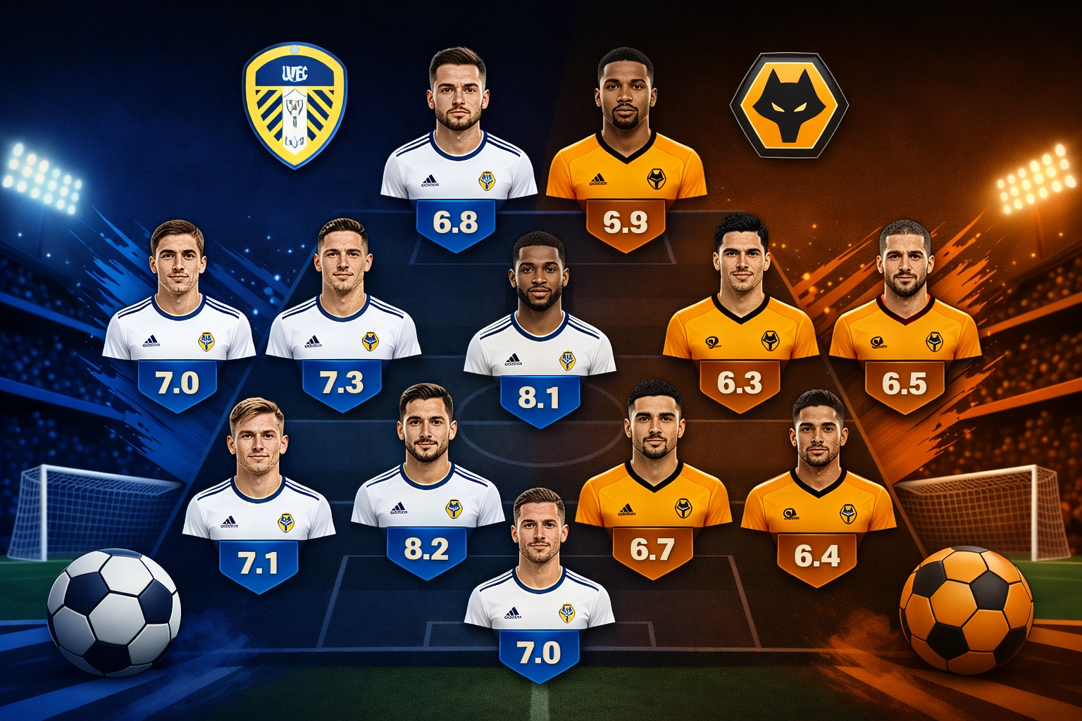 Rating Leeds United Vs Wolverhampton Prediksi Laga Krusial EPL