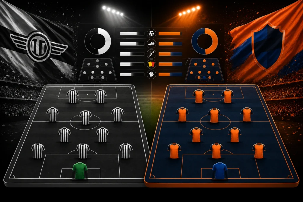 Statistik dan Susunan Pemain Club Libertad vs UCV