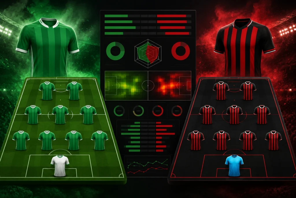 Statistik dan Susunan Pemain Saint-Etienne vs Nice