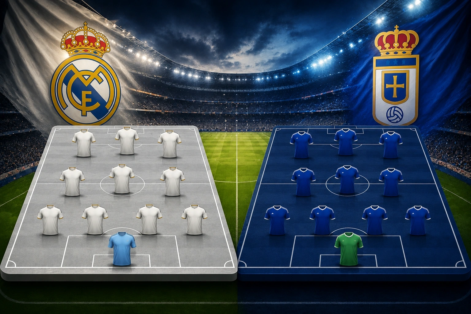 Tekanan Besar Musim Ini Terlihat dari Susunan Pemain dan Statistik Real Madrid vs Real Oviedo