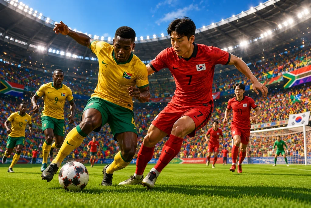 South Africa vs South Korea