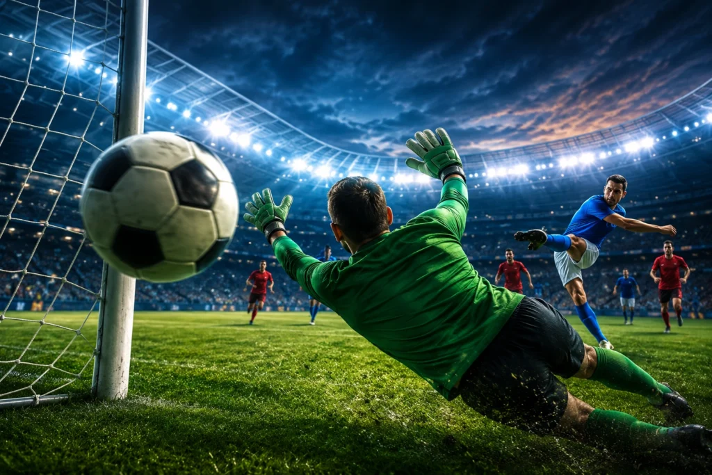 parlay kedua tim mencetak skor