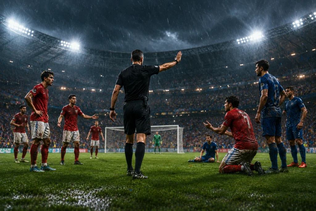 parlay pertandingan dihentikan