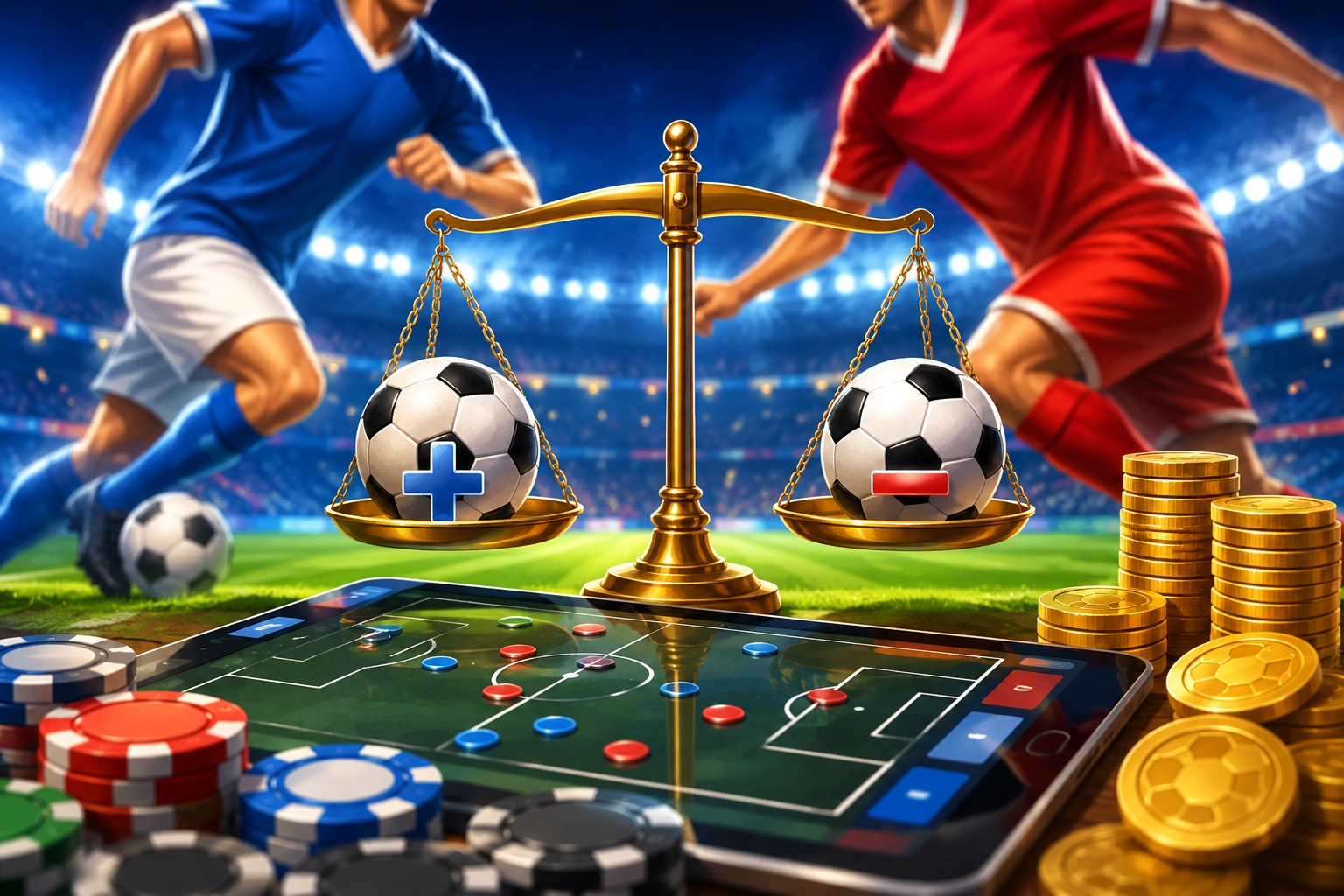 Taruhan Bola Handicap Dalam Sepak Bola Modern Panduan Lengkap Memahami Cara Membaca Peluang Dengan Benar